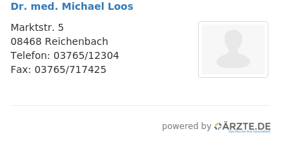 Dr med michael loos