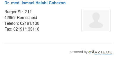 Dr med ismael halabi cabezon