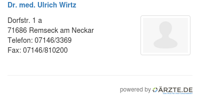 Dr med ulrich wirtz 509893