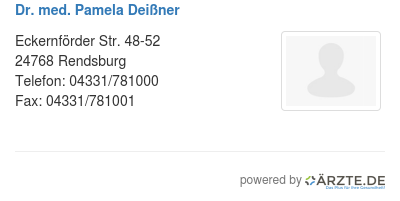 Dr med pamela deissner