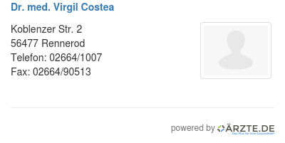 Dr med virgil costea