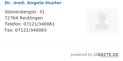 Dr med angela huster