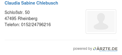 Claudia sabine chlebusch