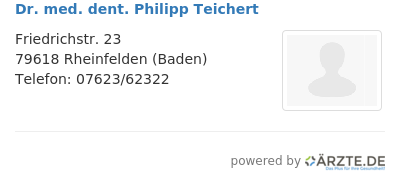 Dr med dent philipp teichert 652409