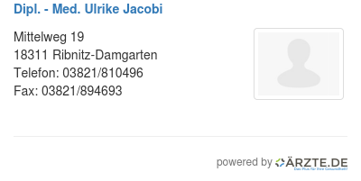 Dipl med ulrike jacobi