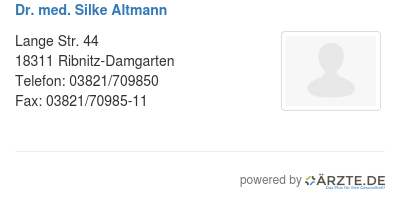 Dr med silke altmann 320231