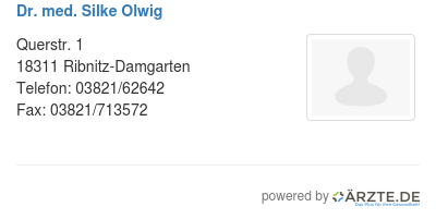 Dr med silke olwig