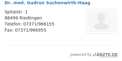 Dr med gudrun suchenwirth haag