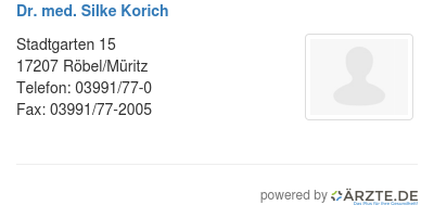 Dr med silke korich 528144