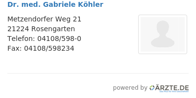 Dr med gabriele koehler