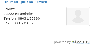 Dr med juliana fritsch 648253