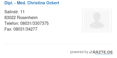 Dipl med christina ockert