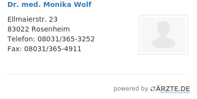 Dr med monika wolf 554205