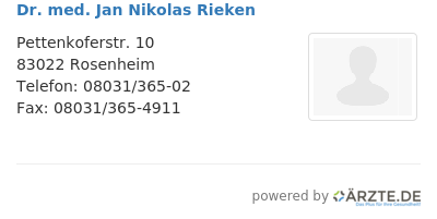 Dr med jan nikolas rieken