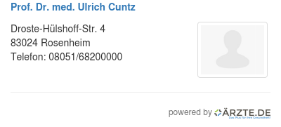 Prof dr med ulrich cuntz 487512