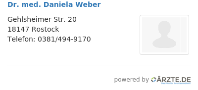 Dr med daniela weber 579119