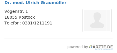 Dr med ulrich graumueller