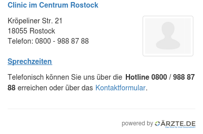 Clinic im centrum rostock
