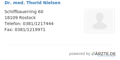 Dr med thorid nielsen
