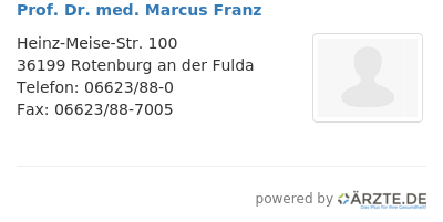 Prof dr med marcus franz 673473