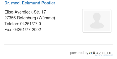 Dr med eckmund postler