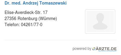 Dr med andrzej tomaszewski 415968