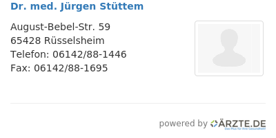 Dr med juergen stuettem