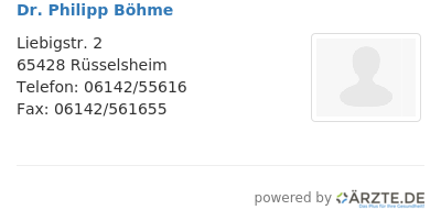 Dr philipp boehme