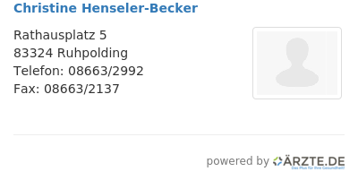 Christine henseler becker