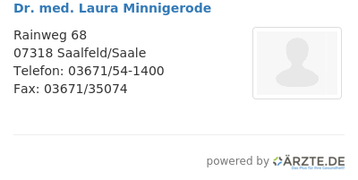 Dr med laura minnigerode