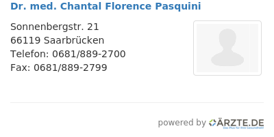 Dr med chantal florence pasquini