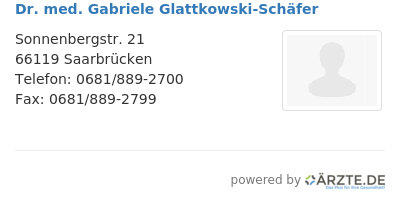 Dr med gabriele glattkowski schaefer