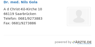 Dr med nils gola