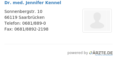 Dr med jennifer kennel