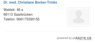 Dr med christiane becker trinks