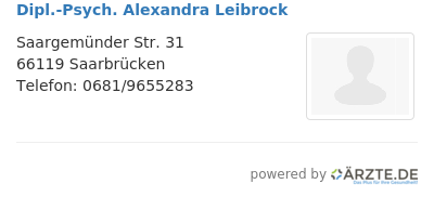 Dipl psych alexandra leibrock