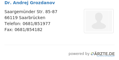 Dr andrej grozdanov