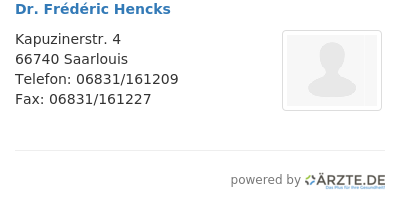 Dr frederic hencks
