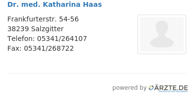 Dr med katharina haas 668504