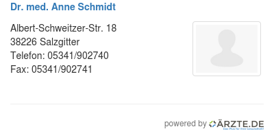 Dr med anne schmidt 274792