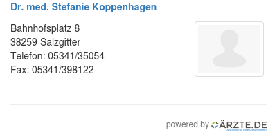 Dr med stefanie koppenhagen