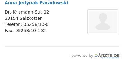 Anna jedynak paradowski