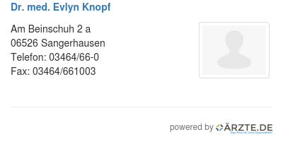 Dr med evlyn knopf