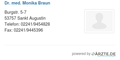 Dr med monika braun