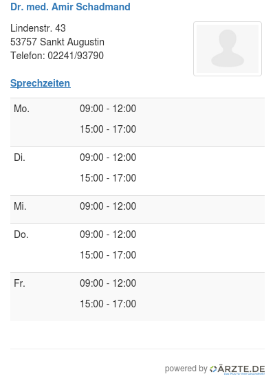 Dr med amir schadmand
