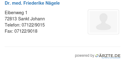 Dr med friederike naegele