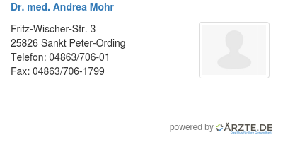 Dr med andrea mohr 589198