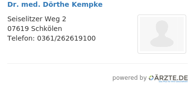 Dr med doerthe kempke