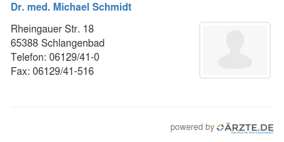 Dr med michael schmidt 256728