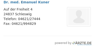 Dr med emanuel kuner 651150